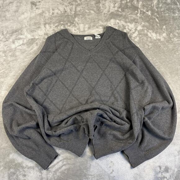 Izod Other - Izod Casual Streetwear 100% Cotton Comfy Gray Preppy Sweater XL